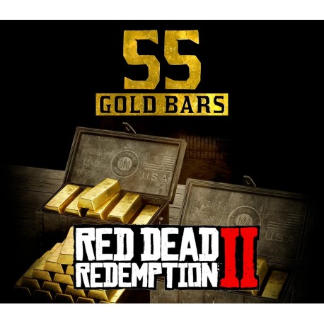 Red Dead Redemption 2 Online - 55 Gold Bars XBOX One CD Key