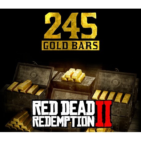 Red Dead Redemption 2 Online - 245 Gold Bars XBOX One CD Key