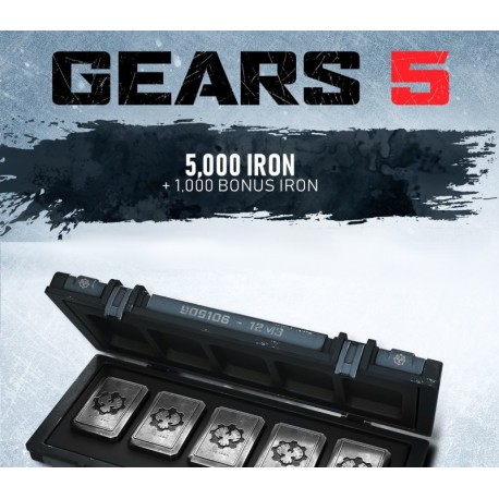 Gears 5 - 6000 Iron DLC EU XBOX One / Windows 10 CD Key
