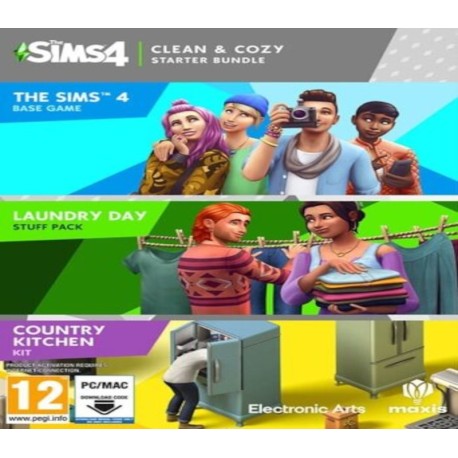 The Sims 4 - Clean & Cozy Starter Bundle PC EA App CD Key