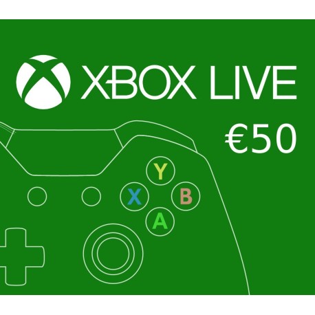 XBOX Live EUR 50 Prepaid Card DE