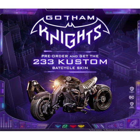 Gotham Knights - 233 Kustom Batcycle Skin EU DLC PS4 CD Key