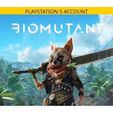 BIOMUTANT PS5 Account