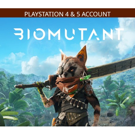 BIOMUTANT PS4/PS5 Account