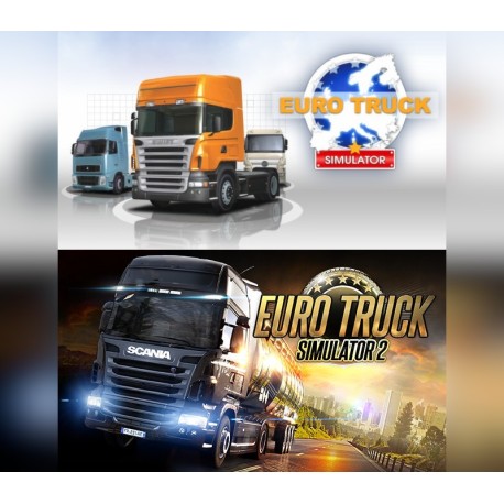 Euro Truck Simulator 1 + 2 Bundle Steam CD Key