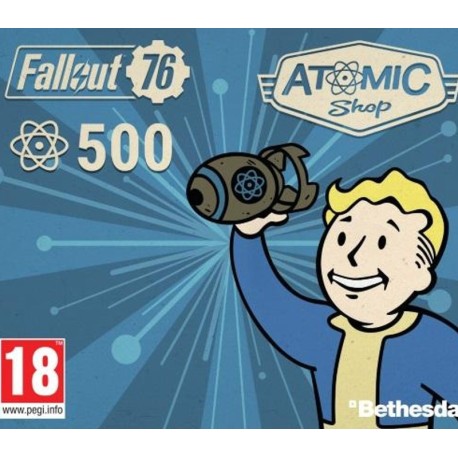 Fallout 76 - 500 Atoms US XBOX One CD Key