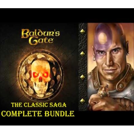Baldur's Gate: The Classic Saga Complete Bundle Steam CD Key