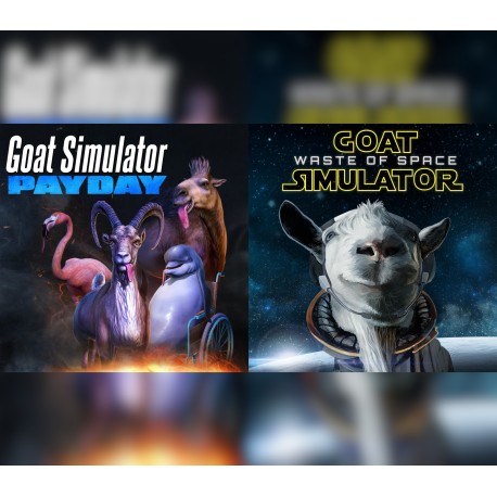 Goat Simulator + Waste of Space DLC + PAYDAY DLC Steam CD Key