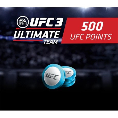 UFC 3 - 500 Points XBOX One / Xbox Series X|S CD Key