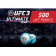 UFC 3 - 500 Points XBOX One / Xbox Series X|S CD Key