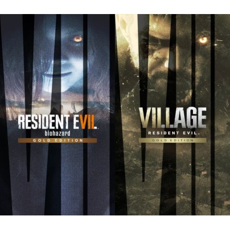 Resident Evil 7 Gold Edition & Village Gold Edition Bundle PC Steam CD Key