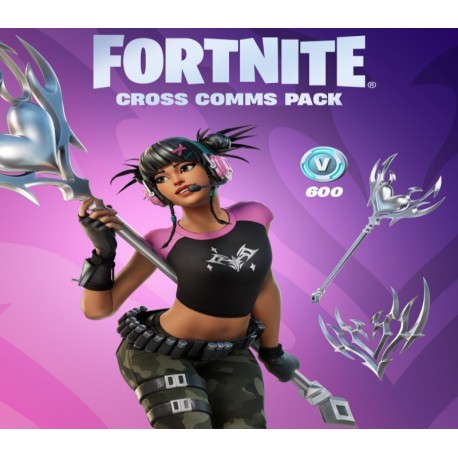 Fortnite - Cross Comms Pack + 600 V-Bucks Challenge DLC US XBOX One / Xbox Series X|S CD Key