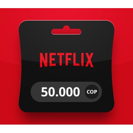 Netflix COP 50000 Gift Card CO