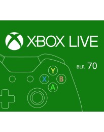 XBOX Live BRL 70 Prepaid Card BR