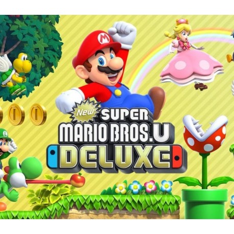 New Super Mario Bros U Deluxe Nintendo Switch Online Account Activation