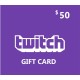 Twitch 50 Gift Card