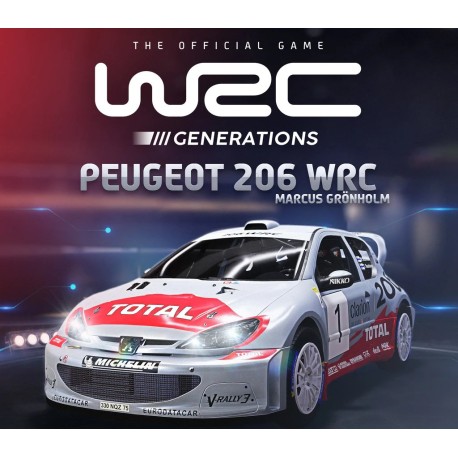 WRC Generations - Peugeot 206 WRC 2002 DLC Steam CD Key