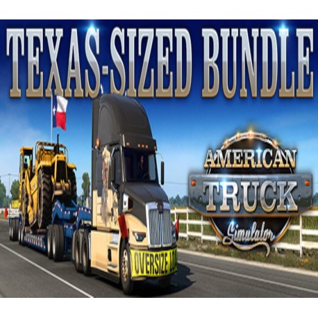 American Truck Simulator Texas-sized Bundle Steam Account
