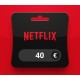 Netflix EUR 40 Gift Card EU