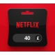 Netflix GBP 40 Gift Card UK