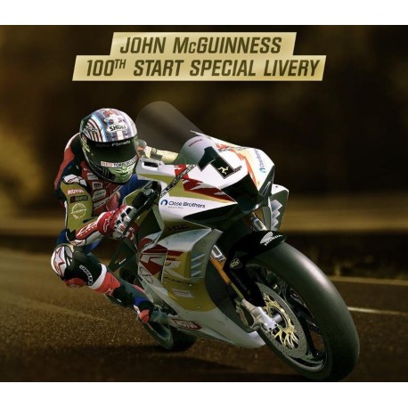 TT Isle Of Man 3 - John McGuinness 100th Start Livery DLC Steam CD Key