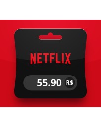 Netflix BRL 55.90 Gift Card BR