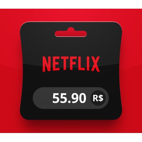 Netflix BRL 55.90 Gift Card BR