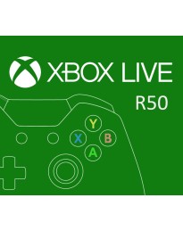 XBOX Live ZAR 50 Prepaid Card ZA