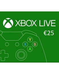 XBOX Live EUR 25 Prepaid Card IT