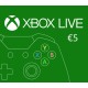 XBOX Live €5 Prepaid Card DE