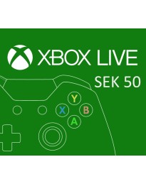 XBOX Live 50 SEK Prepaid Card SE