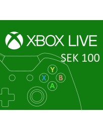XBOX Live 100 SEK Prepaid Card SE