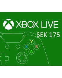 XBOX Live 175 SEK Prepaid Card SE