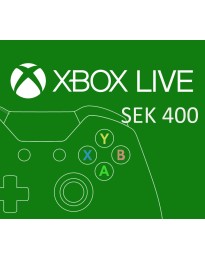 XBOX Live 400 SEK Prepaid Card SE