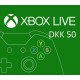 XBOX Live 50 DKK Prepaid Card DK