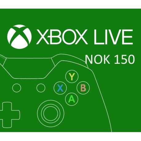 XBOX Live 150 NOK Prepaid Card NO
