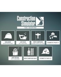 Construction Simulator - Year 1 Season Pass DLC PC Steam CD Key