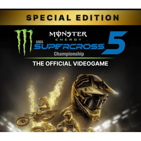 Monster Energy Supercross 5 - Special Edition EU XBOX One / Xbox Series X|S CD Key