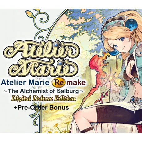 Atelier Marie Remake: The Alchemist of Salburg Digital Deluxe Edition + Pre-Order Bonus DLC Steam CD Key