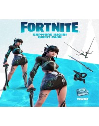 Fortnite - Sapphire Hagiri Quest Pack DLC AR XBOX One / Xbox Series X|S CD Key