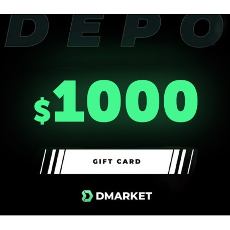 DMarket Gift Card 1000 USD