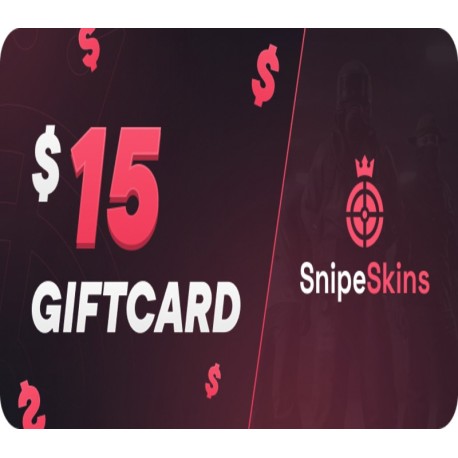 SnipeSkins 15 Gift Card