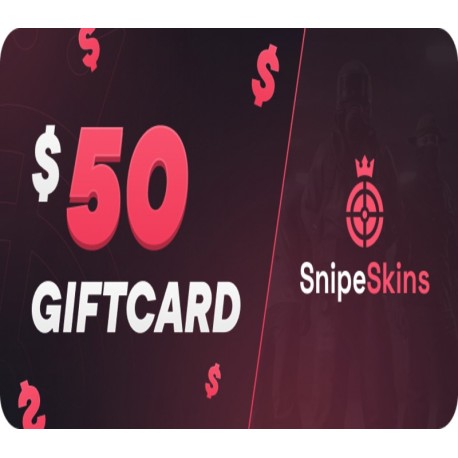 SnipeSkins 50 Gift Card