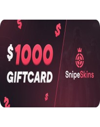 SnipeSkins 1000 Gift Card