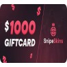 SnipeSkins 1000 Gift Card