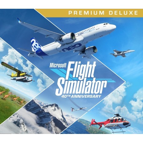 Microsoft Flight Simulator 40th Anniversary Premium Deluxe Edition Steam Account