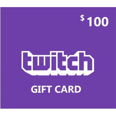 Twitch 100 Gift Card US