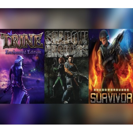 Trine Enchanted Edition + Shadowgrounds + Shadowgrounds Survivor PC Steam Gift