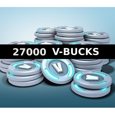 Fortnite - 27000 V-Bucks Epic Games Account