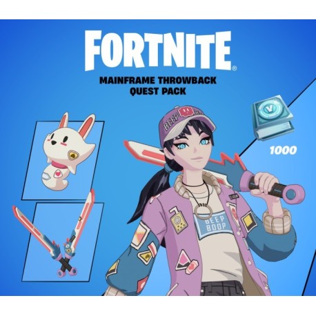 Fortnite - Mainframe Throwback Quest Pack DLC TR XBOX One / Xbox Series X|S CD Key